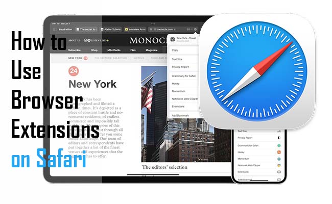 How to Use Browser Extensions on Safari for iPhone and iPad