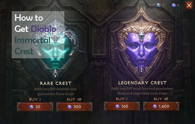 Diablo Immortal Crests