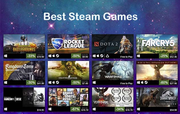 Best Steam Games - Great Games you Can Play Right Now