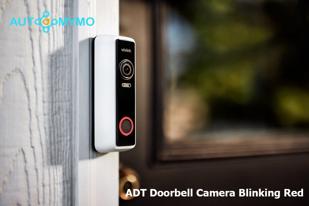 ADT Doorbell Camera Blinking Red