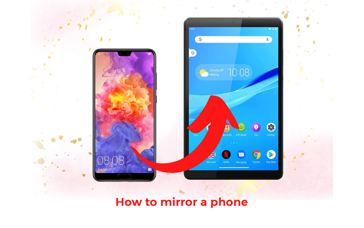 how to mirror a phone