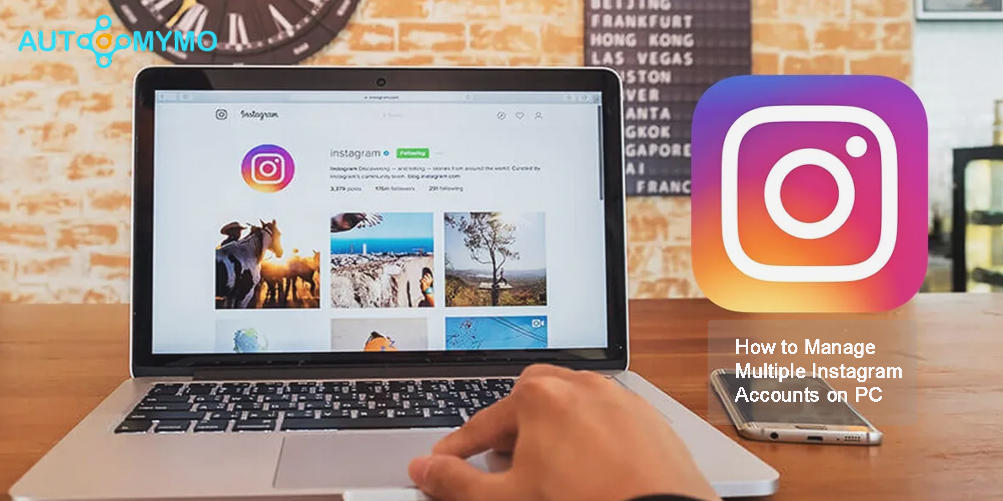 Manage Multiple Instagram Accounts on PC