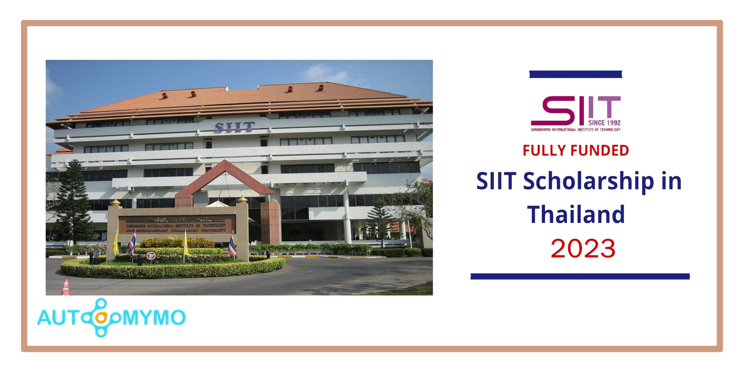 SILT Thailand Scholarships 2023