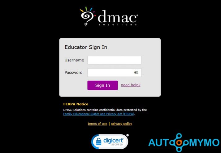How to Login to Your DMAC Account (Student or Educator)