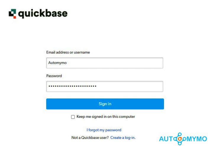 How to Login to Your Qucikbase Account