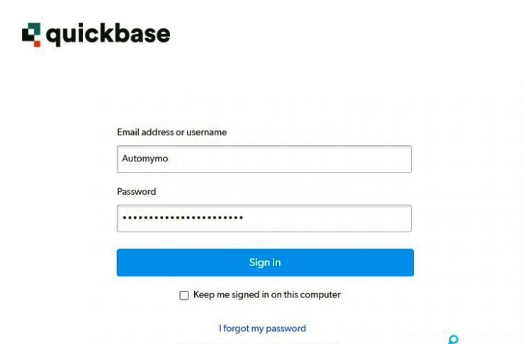 How to Login to Your Qucikbase Account