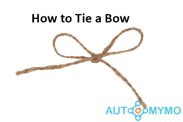 How to Tie a Bow (Step-by-Step Guide)