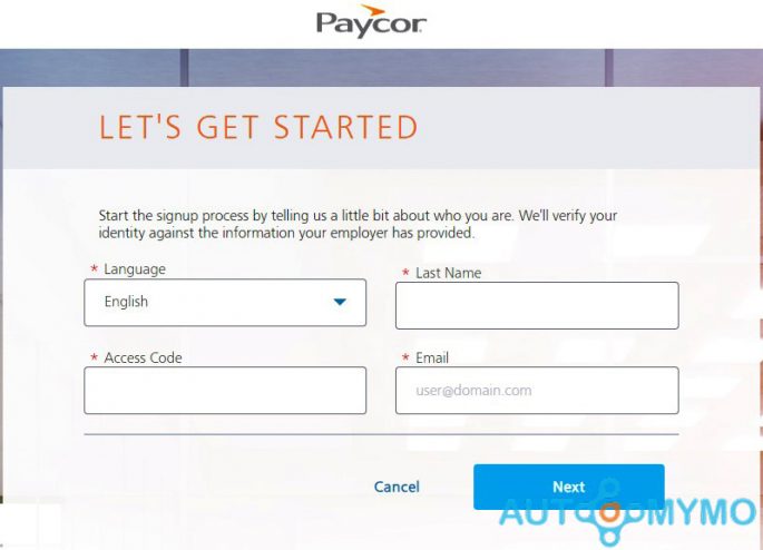 How to Sign Up for a Paycor Account