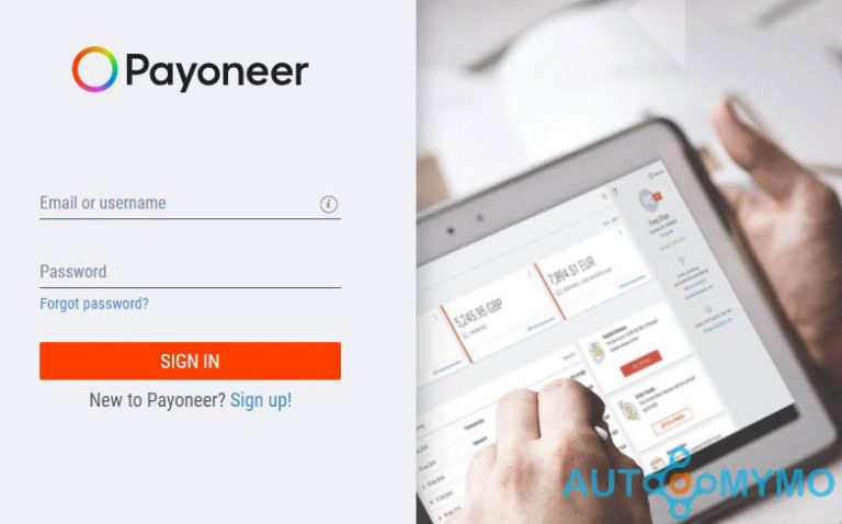 How to Login to your Payoneer Account