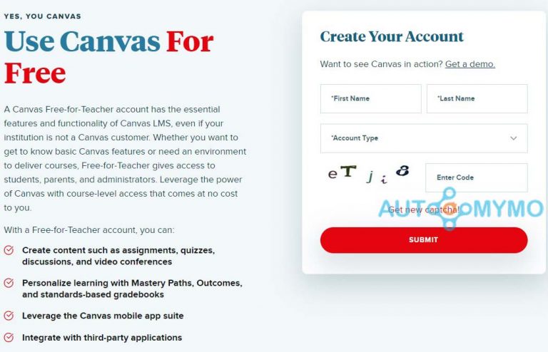 How to Sign Up for Canvas