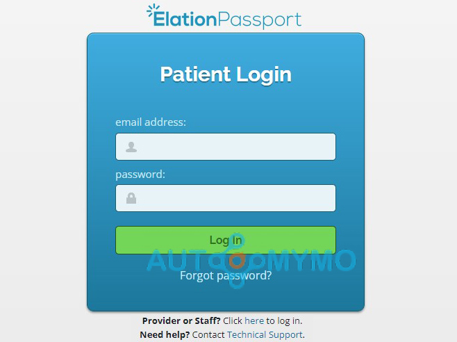 How to Login to Your Elation Passport Account