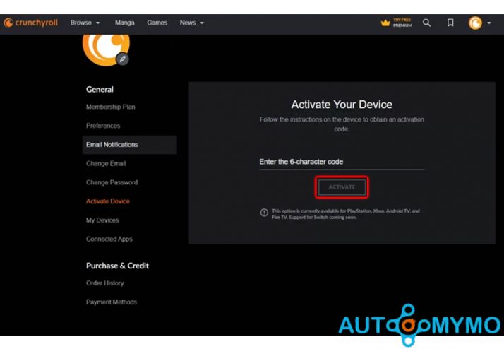 How to Activate Crunchyroll (Any Devices)