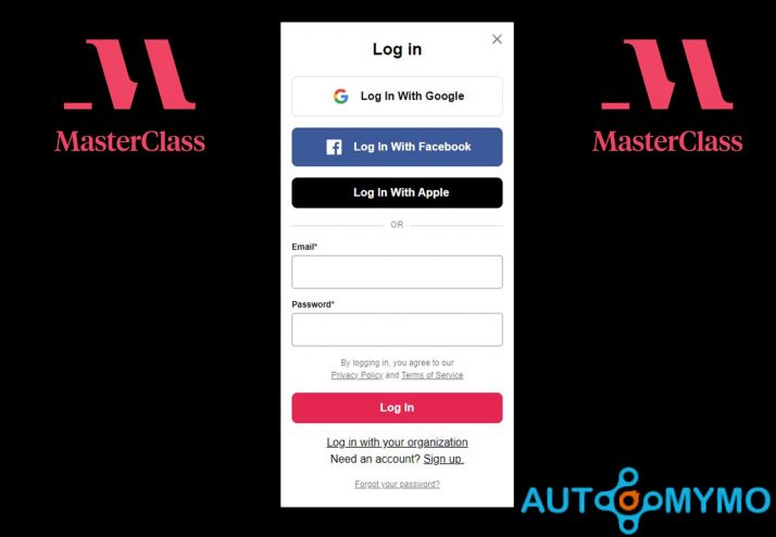 How to Login to Your Masterclass Account