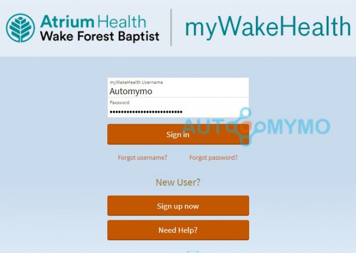 How to Login to Your MyWakehealth Account