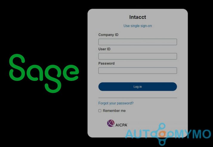How to Login to Your Sage Intacct Account