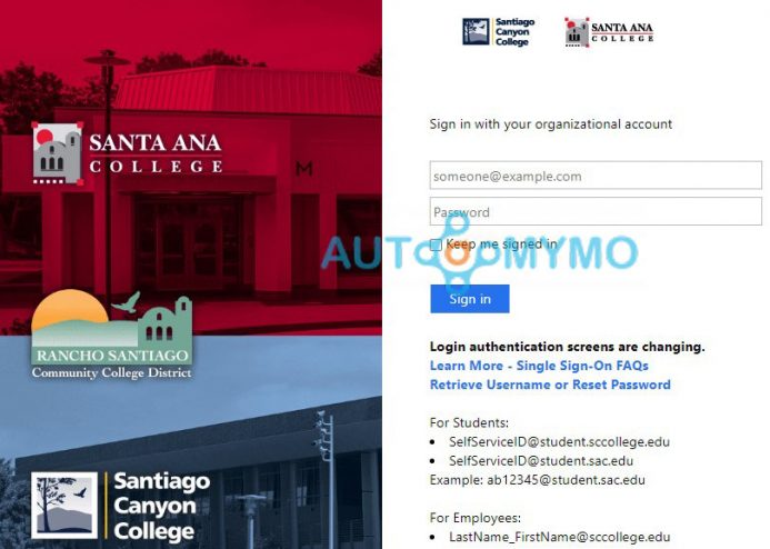 How to Login to Your Santa Ana College Account