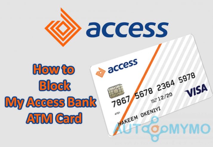 How to Block My Access Bank ATM Card