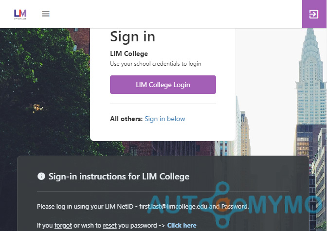 How to Login to Your LIM Account
