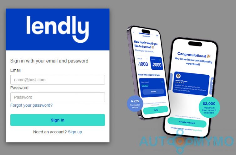 How to Login to your Lendly Account