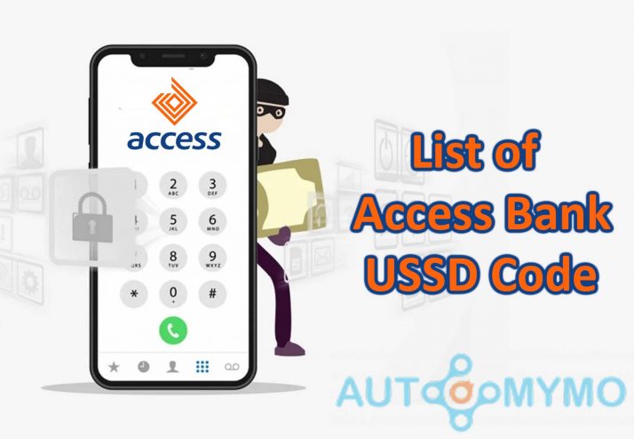 List of Access Bank USSD Code