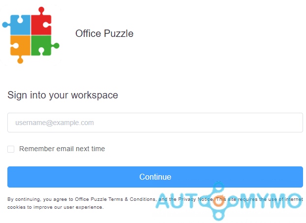How to Login to your Office Puzzle Account