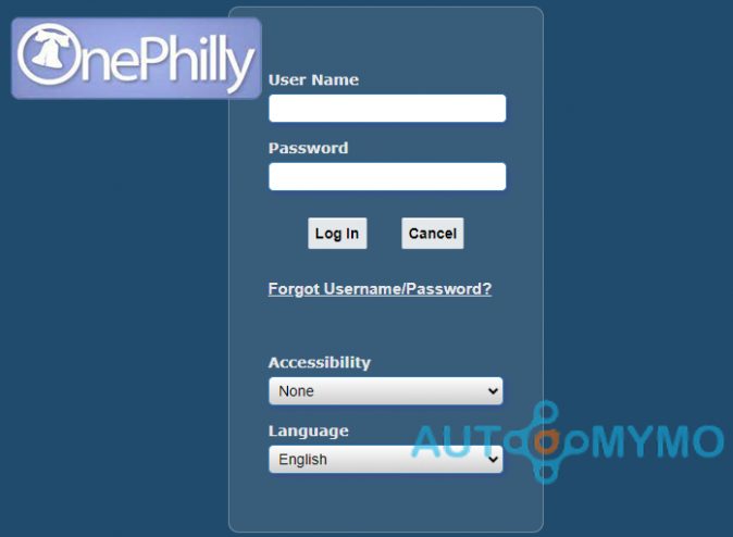 How to Login to Your OnePhilly Account