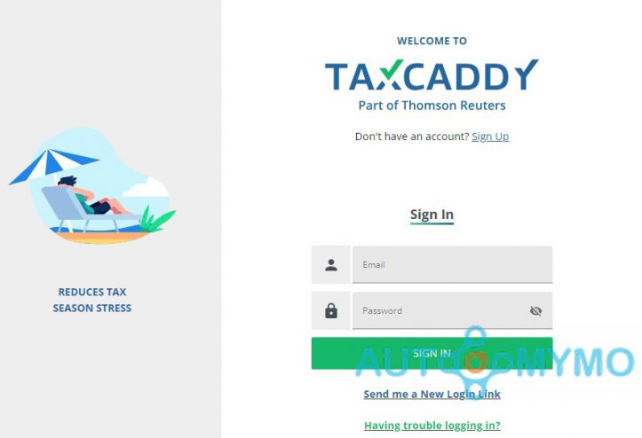How to Login to Your TaxCaddy Account