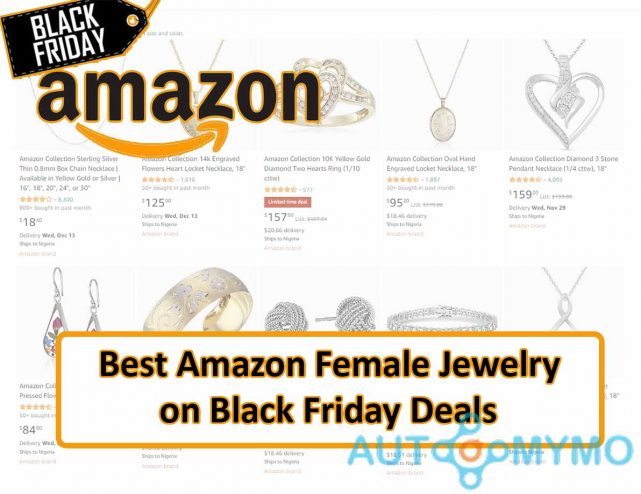 Best Amazon Female Jewelry on Black Friday Deals 2023