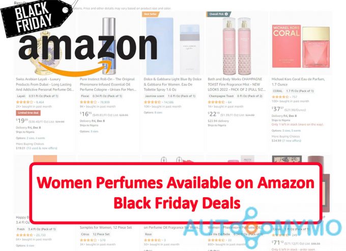 Best Women Perfumes Available on Amazon Black Friday Deals 2023
