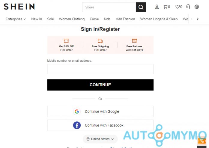 How to Login to Your Shein Account