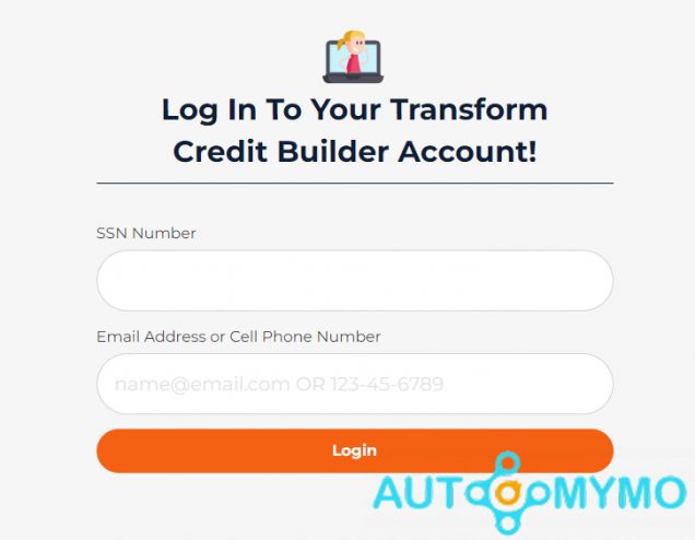 Transform Credit Login at Transformcredit.com/CBServicing/login
